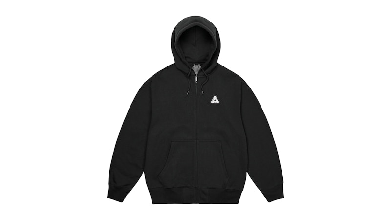 【Palace】 Patch Up Zip Hood Black - 25SS Palace Patch Up Zip Hood Black Men's - SS25 - US