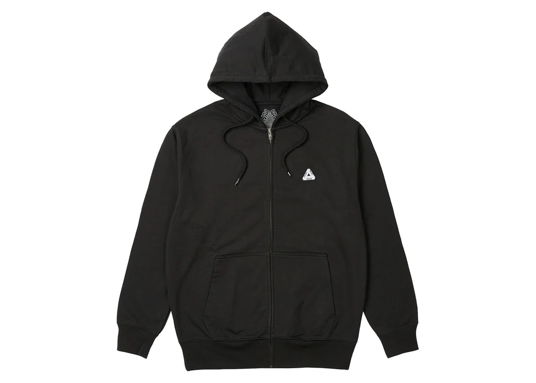 Palace Sofar Zip Hood (SS23) Black