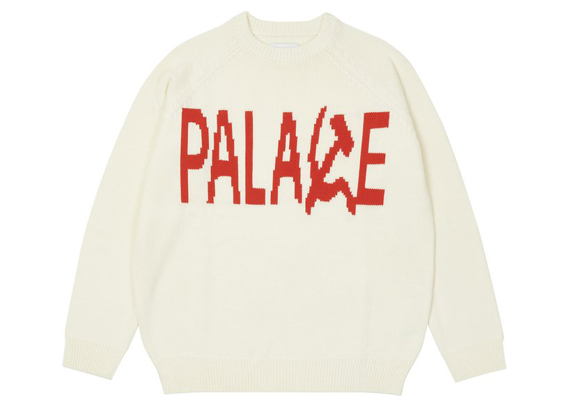 Palace Solidarity Knit Cream