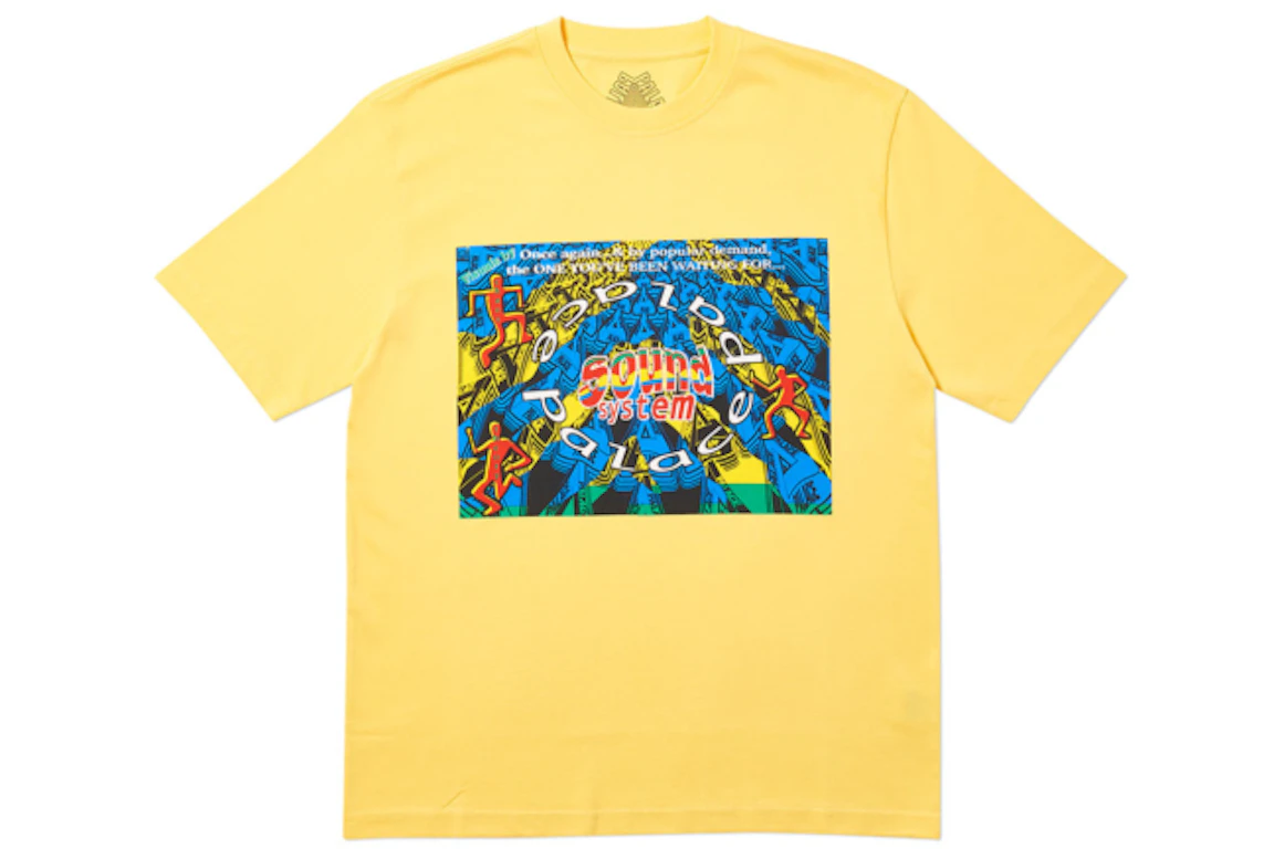Palace Sound Mate T-Shirt Yellow