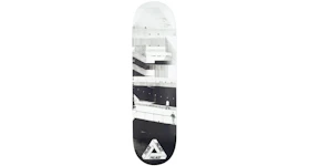 Palace Southbank 8.25 Skateboard Deck Black/White