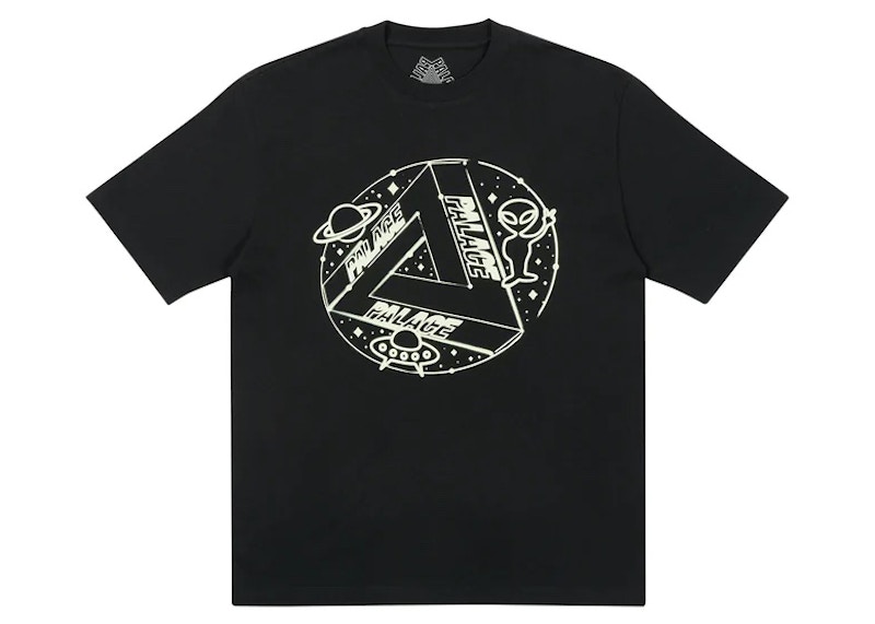 Pre-owned Palace Men's  Space Cadet T-shirt (ss22) In Black