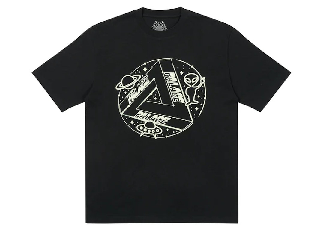 Pre-owned Palace Space Cadet T-shirt (ss22) Black