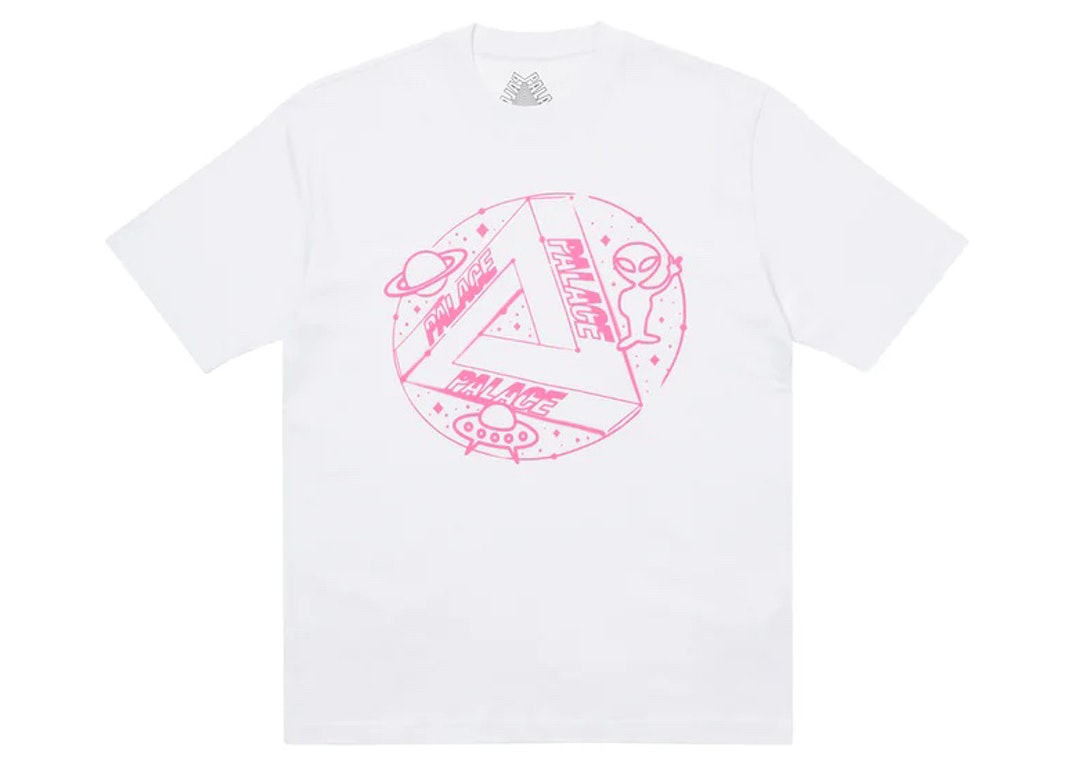 Pre-owned Palace Space Cadet T-shirt (ss22) White