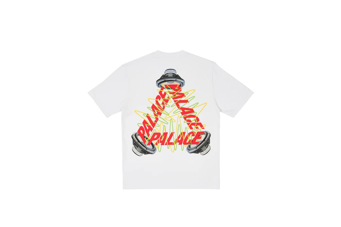 Pre-owned Palace Speaker P-3 T-shirt White