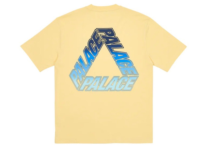 Pre-owned Palace Men's Spectrum P3 T-shirt In Mellow Yellow