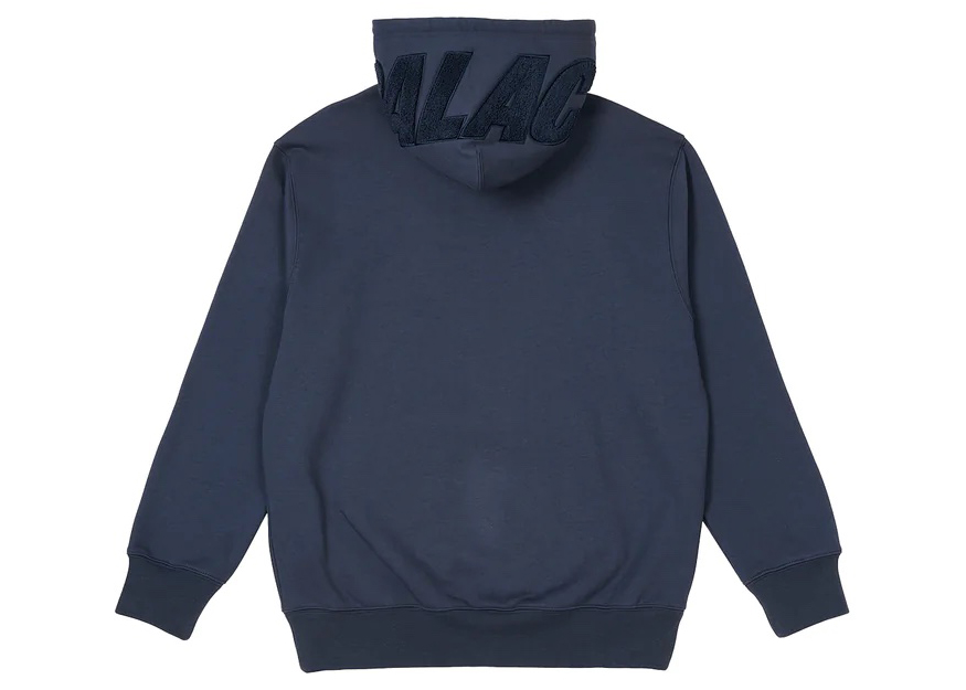 PALACE TRI-CHENILLE HOOD グレーＬサイズ - ファッション