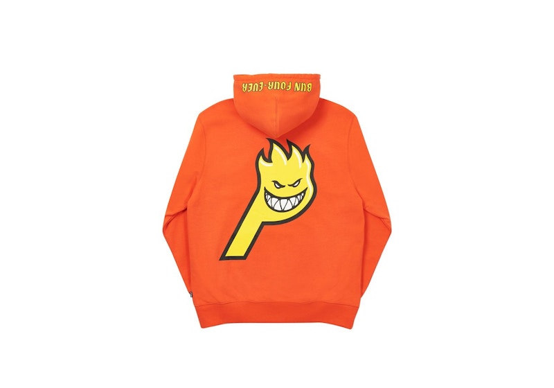 Palace Spitfire Live To Bun Hood Dark Orange