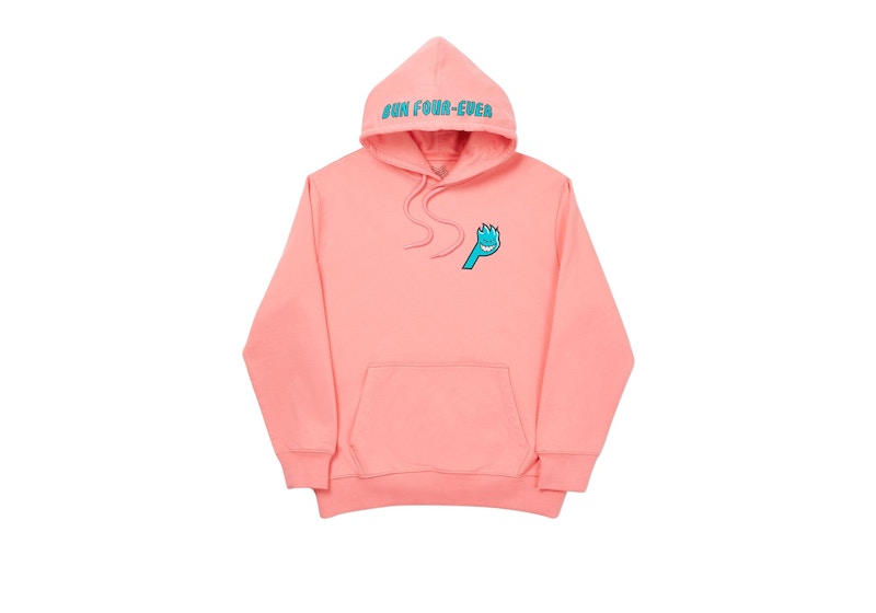 Palace Spitfire Live To Bun Hood Pink Men's - FW20 - US