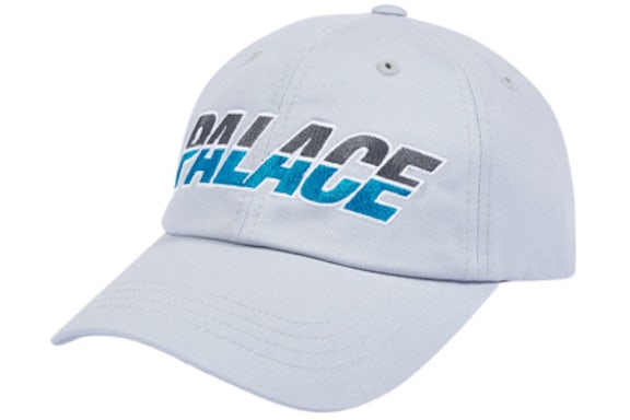 Palace Split Logo Hat Grey