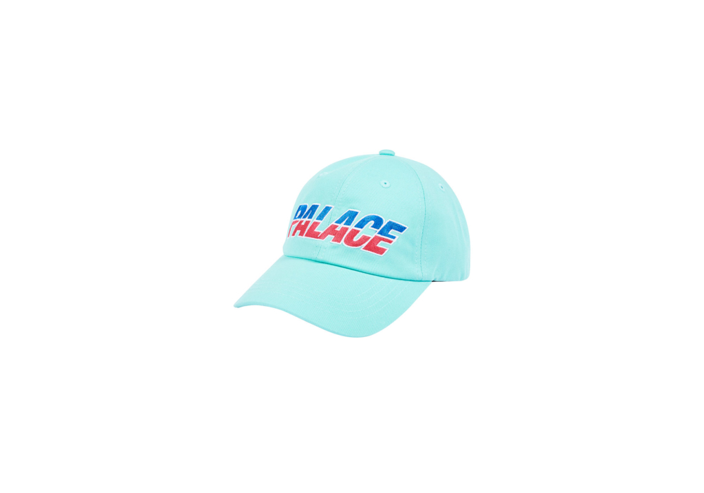 Palace Split Logo Hat Mint Men's - SS18 - US