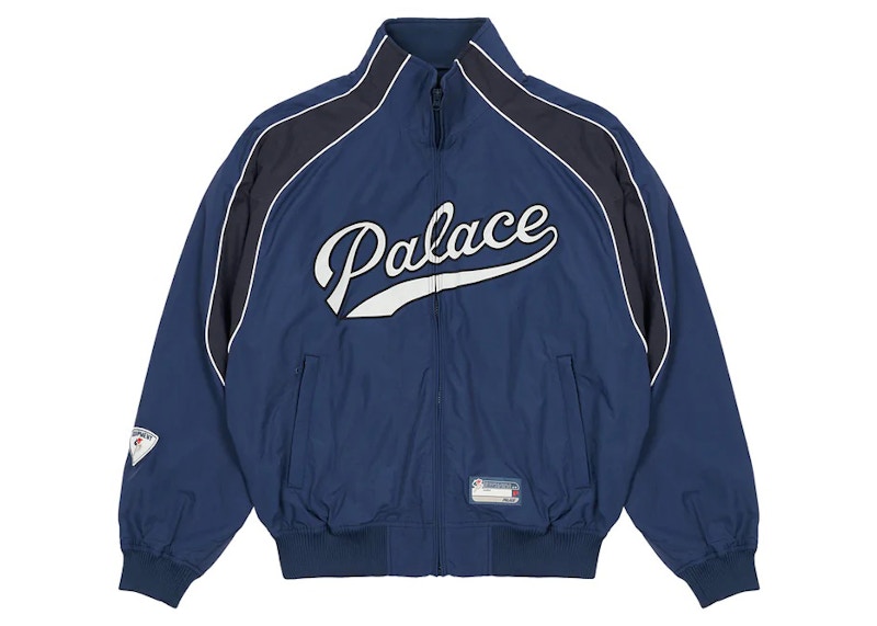 Palace Sport MIT Script Jacket Navy - FW22 Men's - US