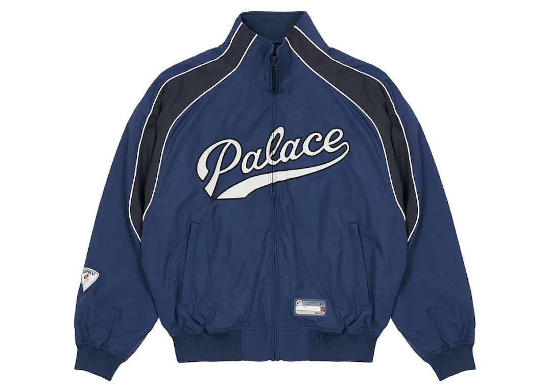 Pre-owned Palace Sport Mit Script Jacket Navy