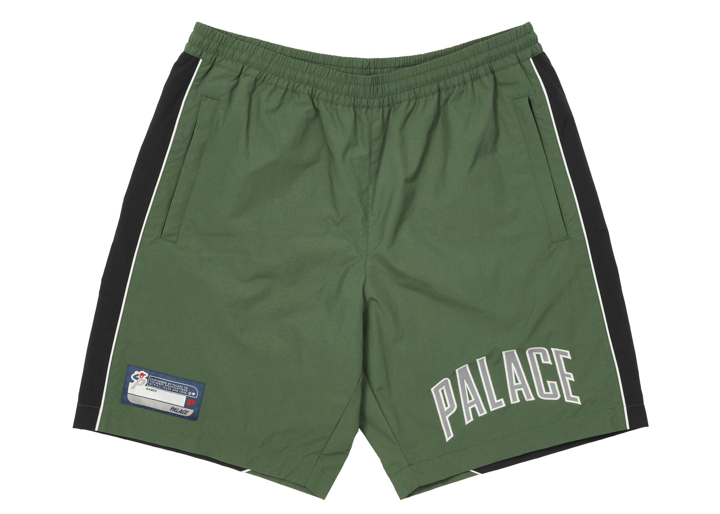 Palace Sport Mit Floss Shorts Green Men's - SS21 - US