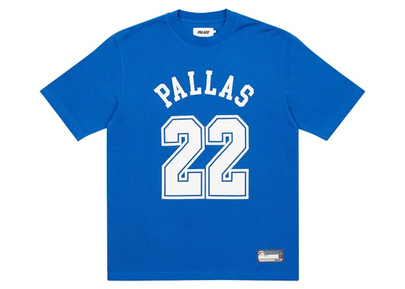 Palace Sports Mesh T-shirt Blue Men's - FW22 - US