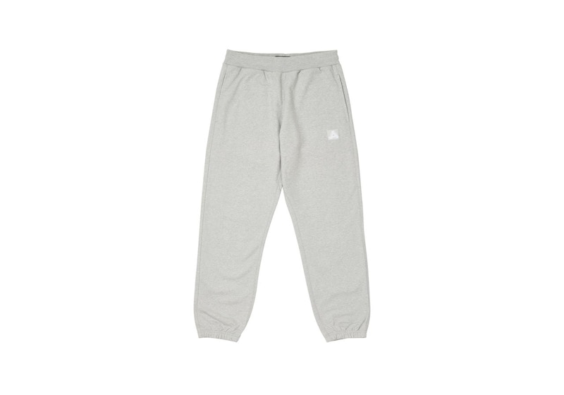 Palace Square Patch Joggers Grey Marl