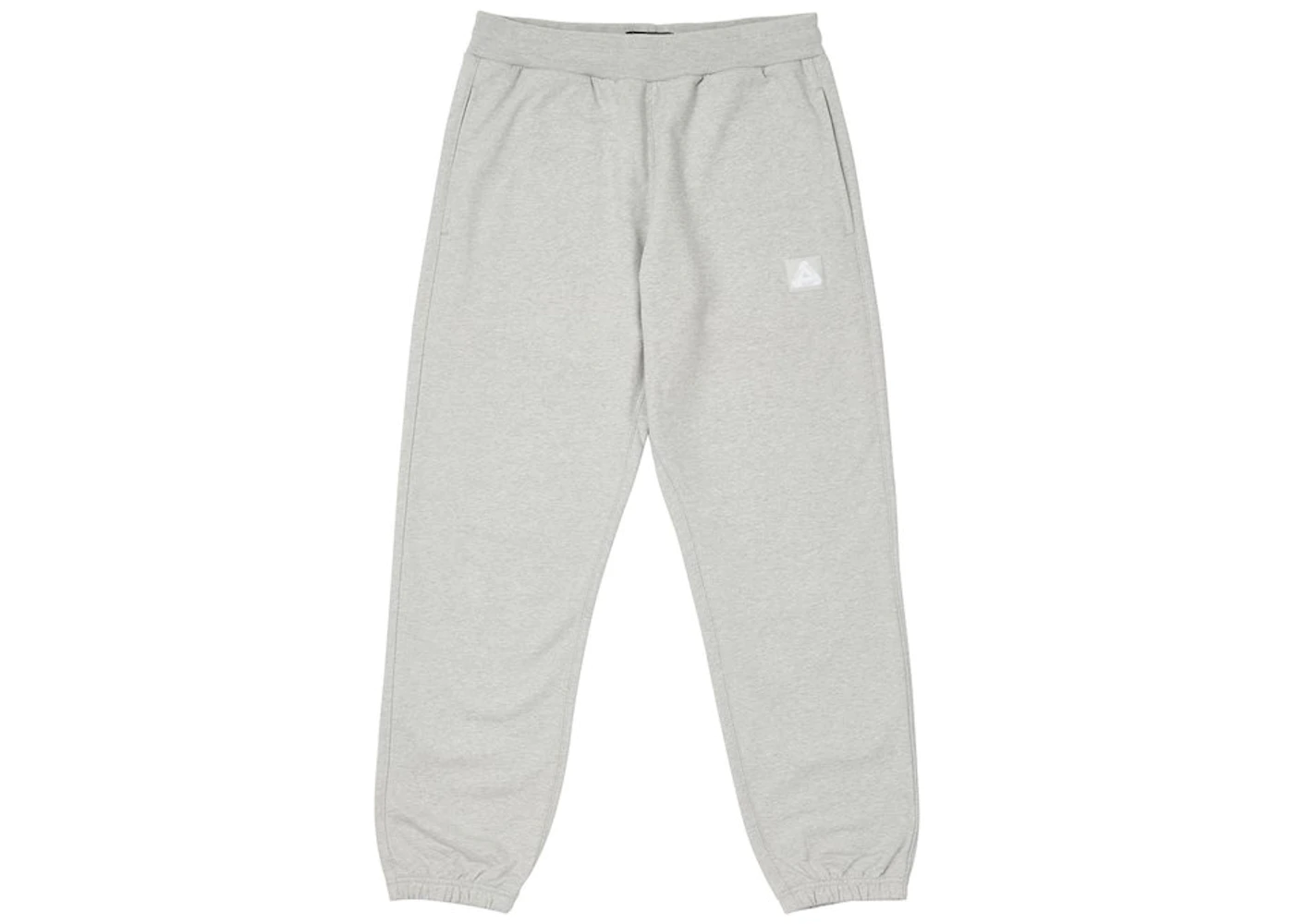 Palace Square Patch Joggers Grey Marl Men's - SS21 - US