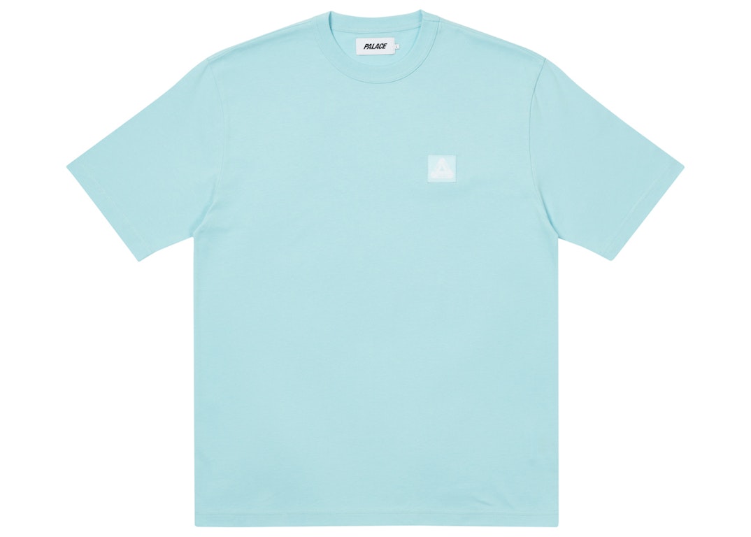 Pre-owned Palace Square Patch T-shirt Blue