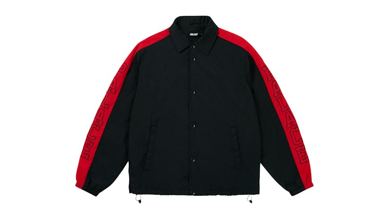 Palace Stacked Coach Jacket Black