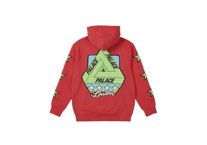 Palace 2024 hoodie red