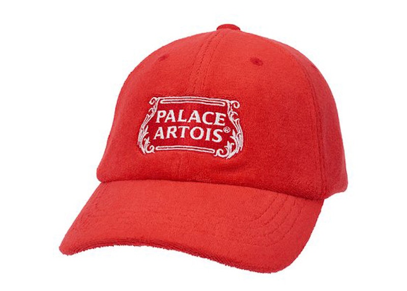 Palace Stella Artois 6-Panel Red/White Towel - SS21 Men's - US