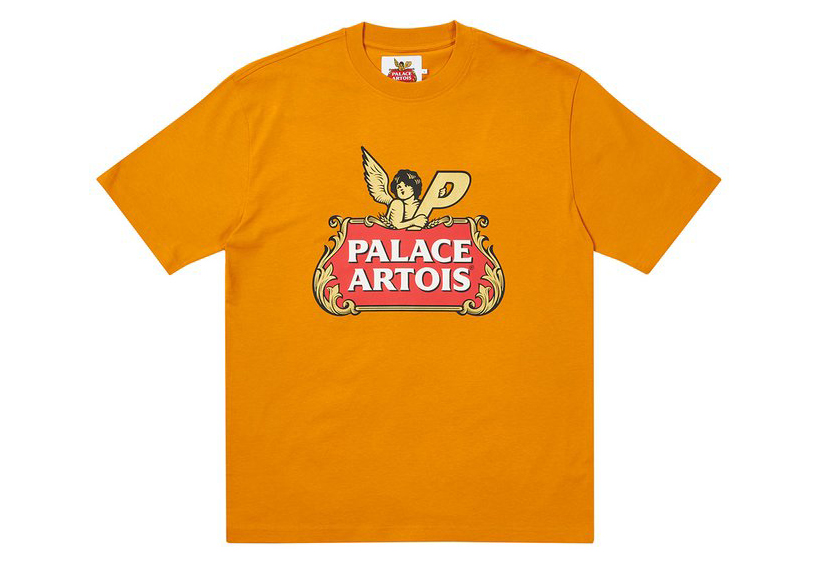 Palace Stella Artois Cartouche T-shirt Gold メンズ - SS21 - JP
