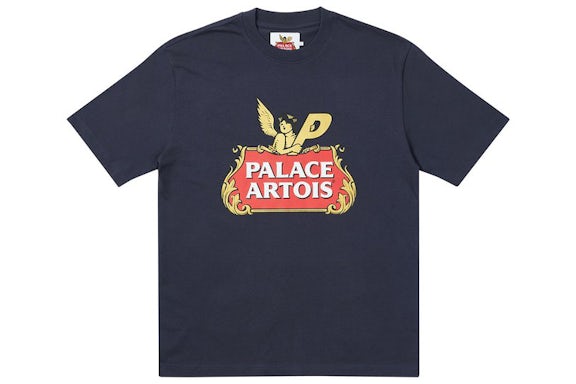 Camiseta Palace Stella Artois Cartouche Azul marino