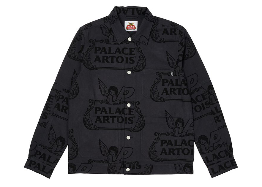 Palace Stella Artois Chore Jacket Navy - SS21 Men's - GB