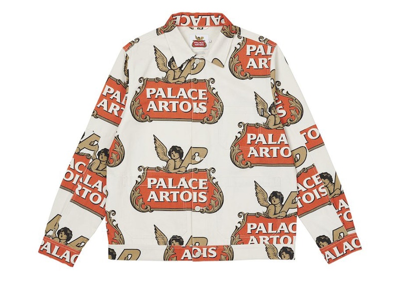 palace stella artois coach jacket