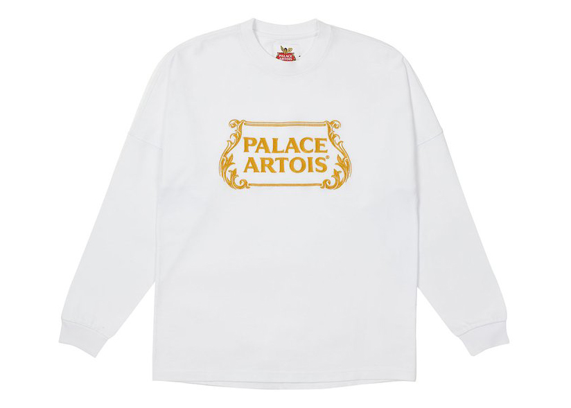 Palace Stella Artois Longsleeve White-eastgate.mk