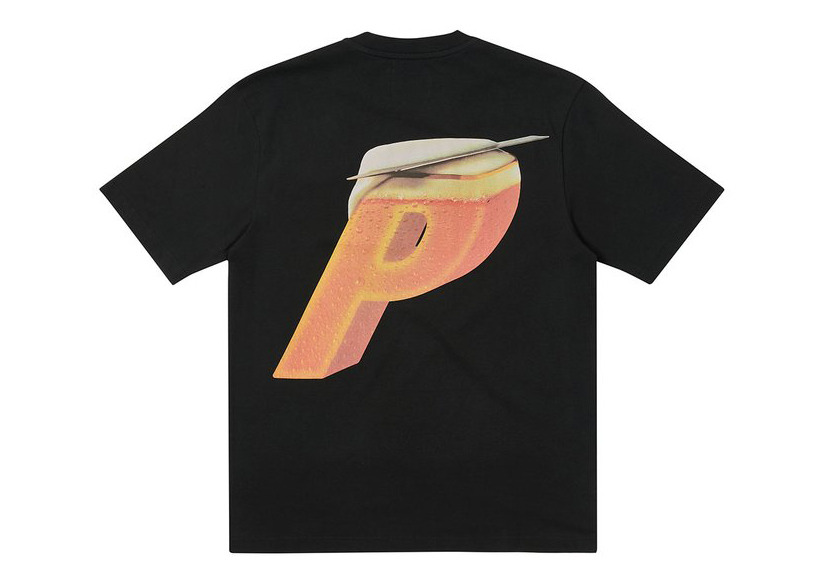 Palace Stella Artois P-Skim T-shirt Black Men's - SS21 - GB