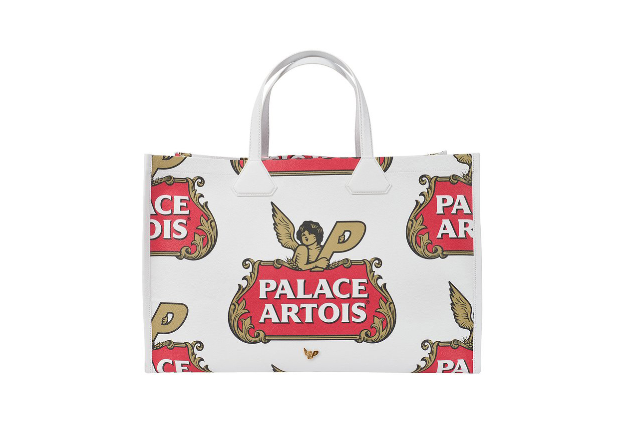 Palace Stella Artois Tote Bag Cream
