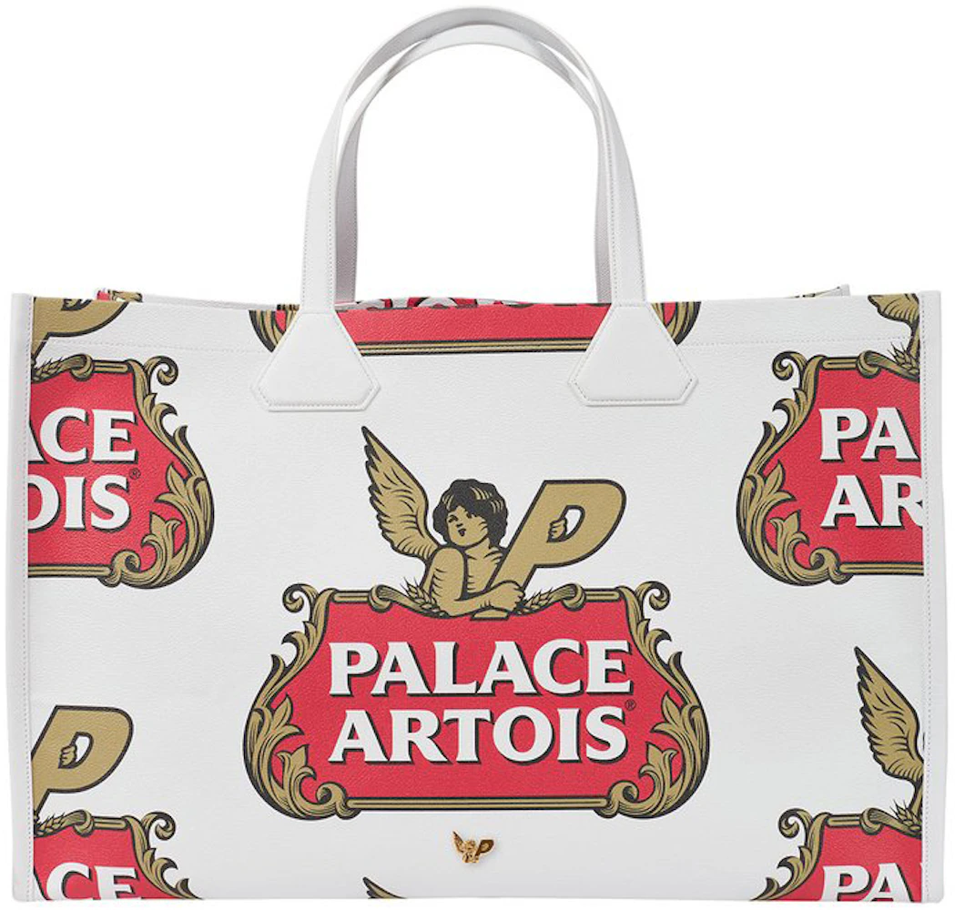 Palace Stella Artois Tote Bag Cream