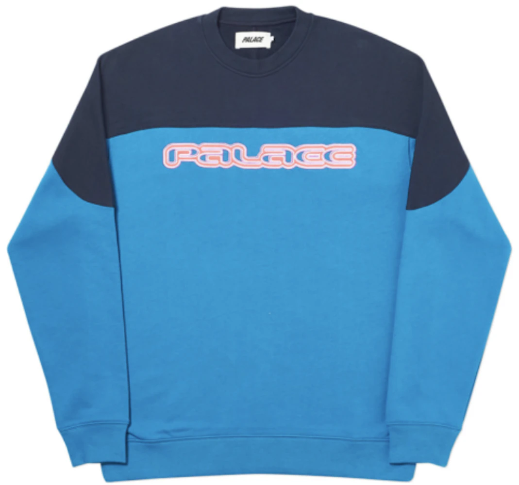 Palace Strange But Some People Might Like It Crew Blue Men's - FW19 - US