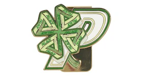 Palace Strike It Lucky Money Clip Gold/Green/White