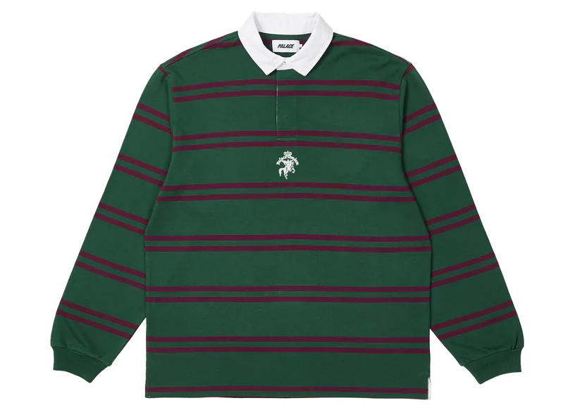 Palace Stripe Rugby Green/Purple - FW22 - US