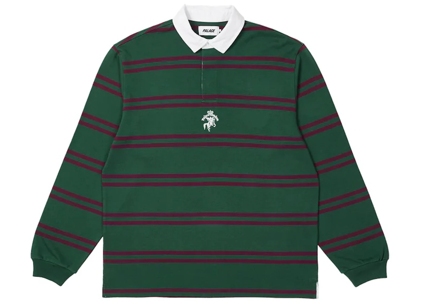 Palace Stripe Rugby Green/Purple Men's - FW22 - US