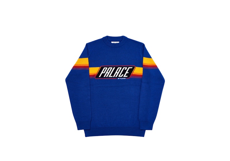 Palace Stuff Knit Blue