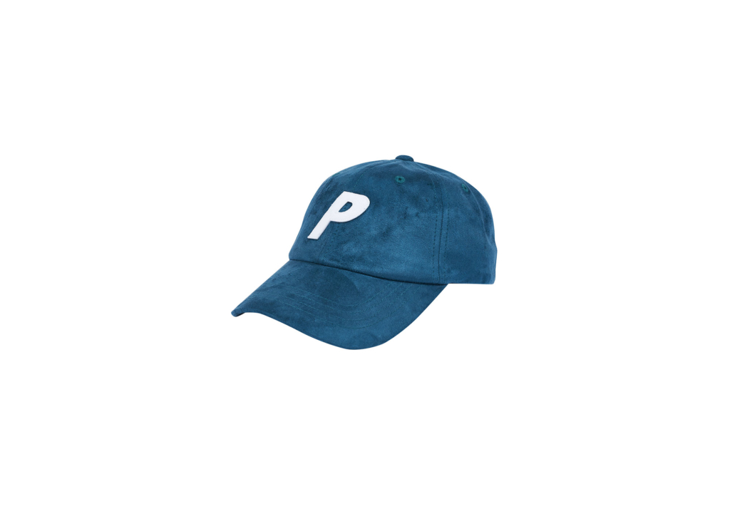 Palace Suede 6-Panel Hat Teal Men's - SS18 - US