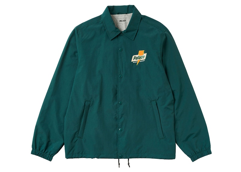 Palace Sugar Coach Jacket Dark Green Men's - SS21 - US