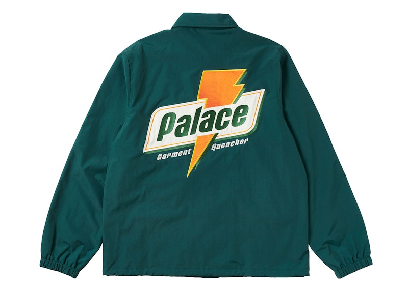 Palace Sugar Coach Jacket Dark Green Men's - SS21 - US