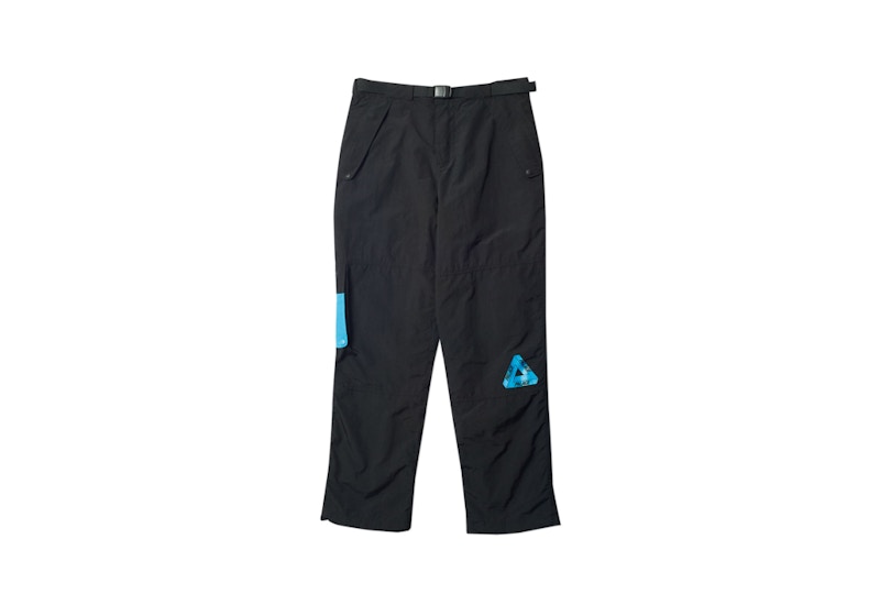 Palace Supplex Shell Bottoms Black/Blue Men's - FW18 - US