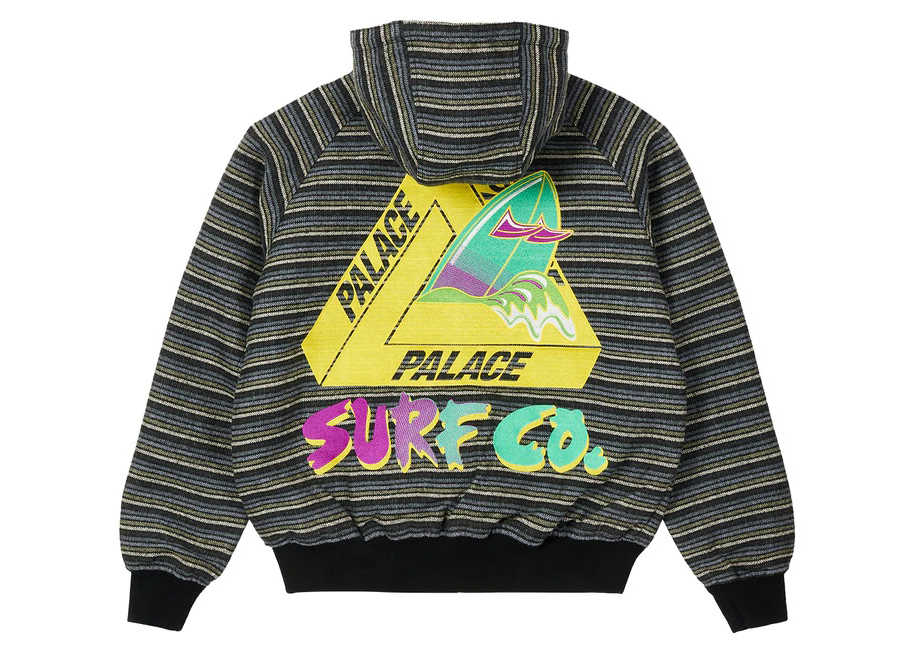 Palace Surf Co Jacket Black Men's - SS22 - US
