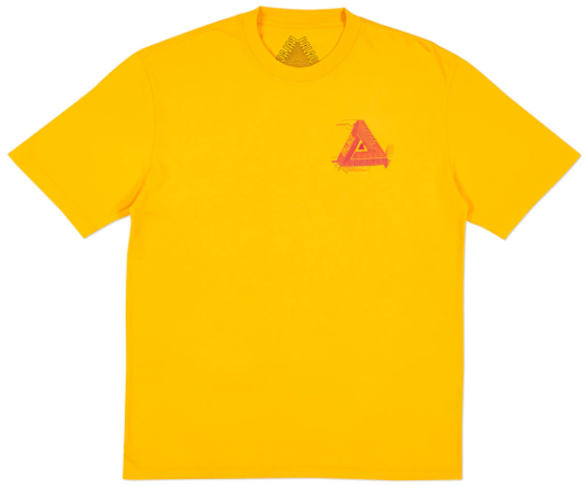 Palace Surkit T-Shirt Citrus Yellow/Red Men's - Spring 2018 - US
