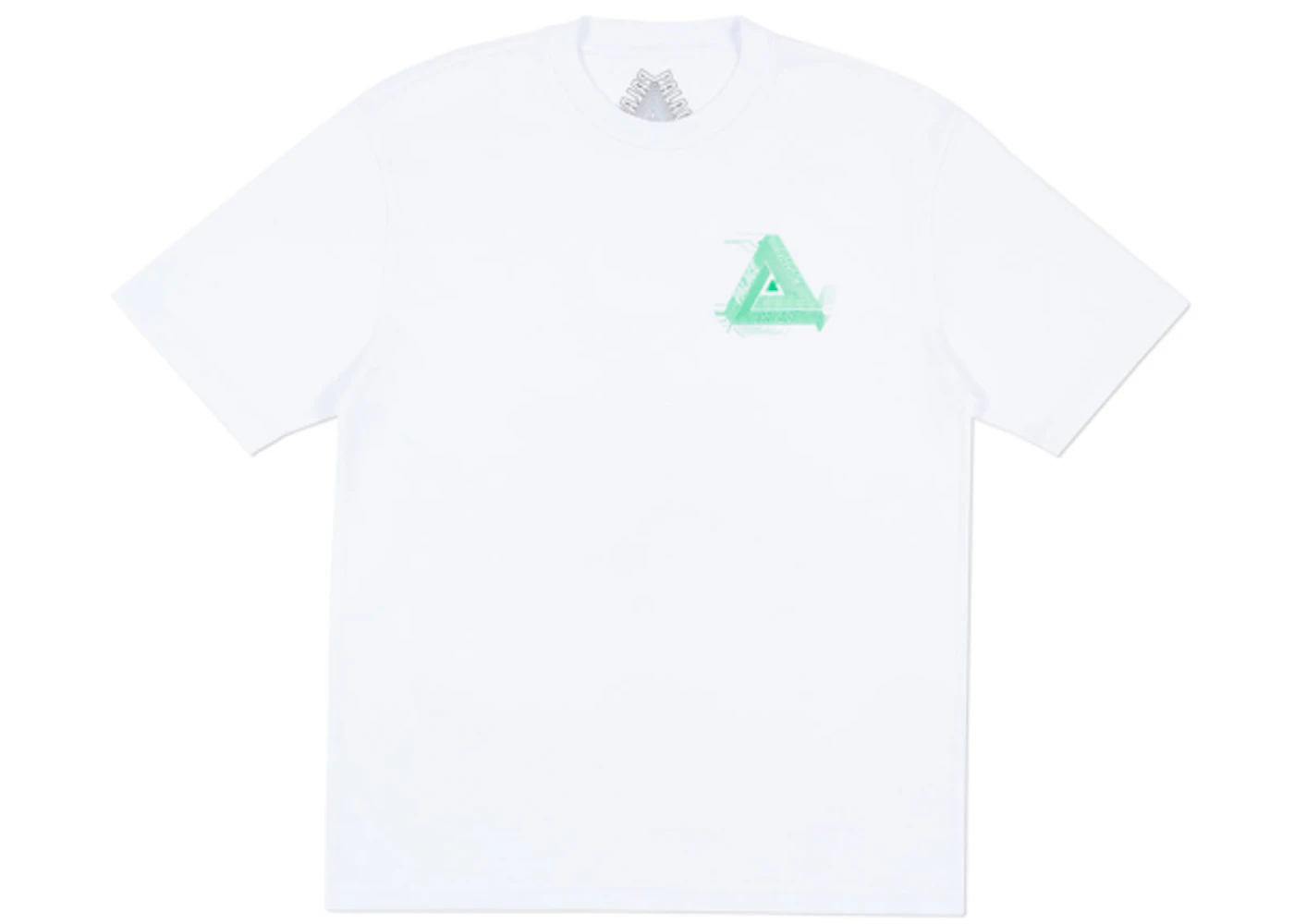 Palace Surkit T-Shirt White/Green Men's - Spring 2018 - US