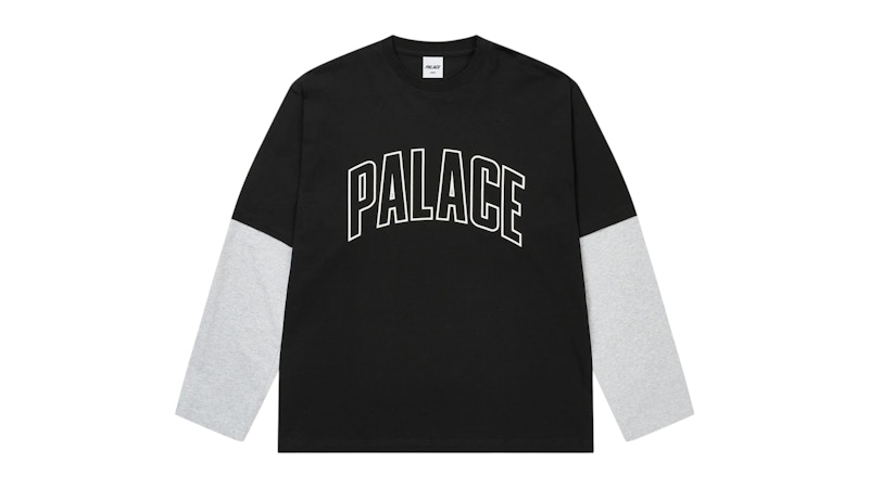 黒L palace TRI-BONE longsleeve black ロンT 黒L palace TRI-BONE longsleeve black ロンT - メルカリ