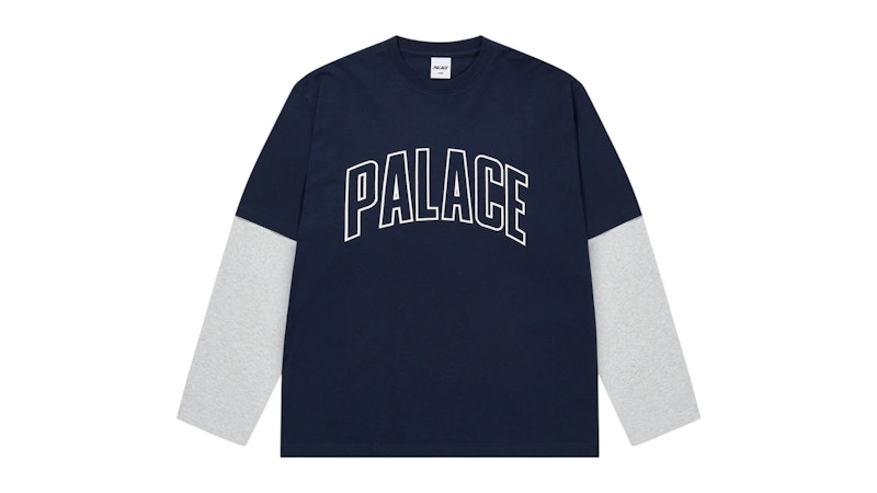 Palace Surprisingly Longsleeve Black/Grey Marl Men's - FW25 - US