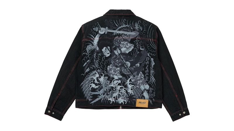 Palace Susanoo Denim Jacket Black メンズ - FW25 - JP