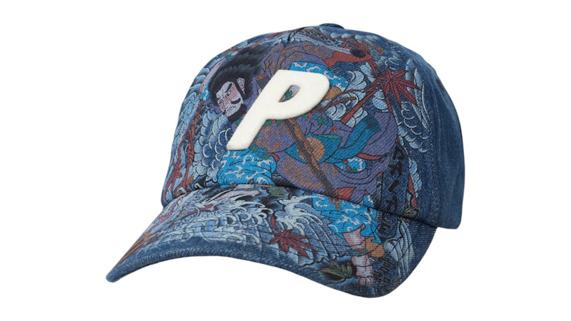 帽子 palace skateboards SUSANOO P 5 panel cap Palace Susanoo P 5-Panel Indigo Denim Men's - FW25 - US