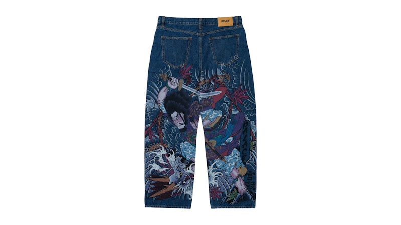 Palace Susanoo P90 Jean Indigo Wash Men's - FW25 - US